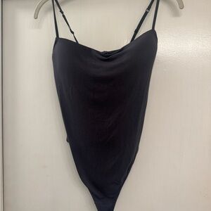SKIMS charcoal Bodysuit